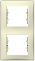 Рамка вертикальная Schneider Electric Sedna 2-м. бежевый